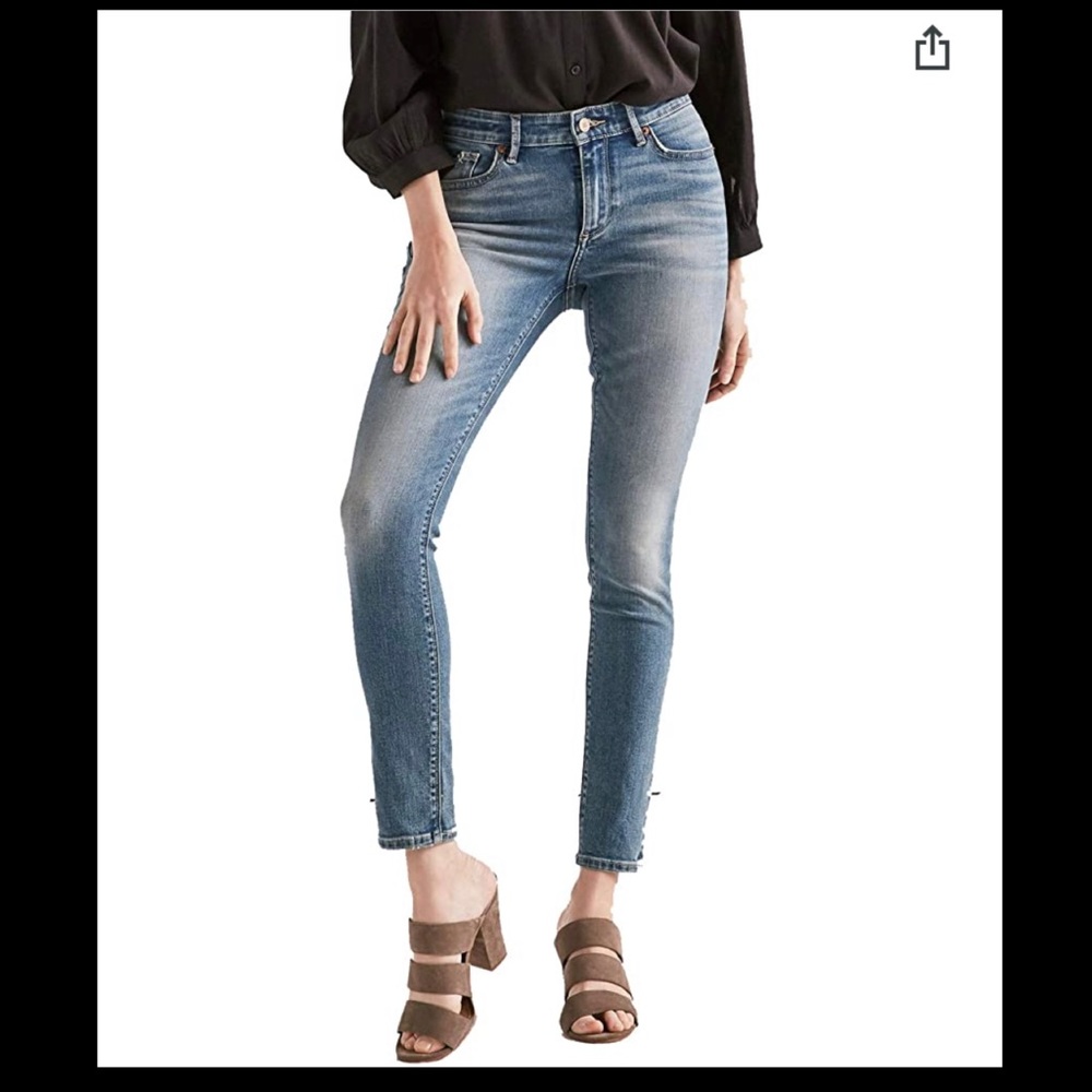 LUCKY BRAND Ava Mid Rise Skinny Jeans
